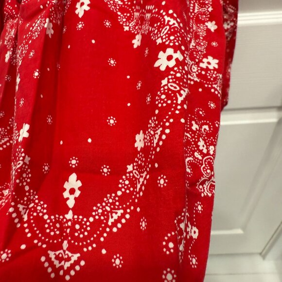 Oshkosh B'gosh Overall Dress Bandana pattern, size 5T - Picture 7 of 10